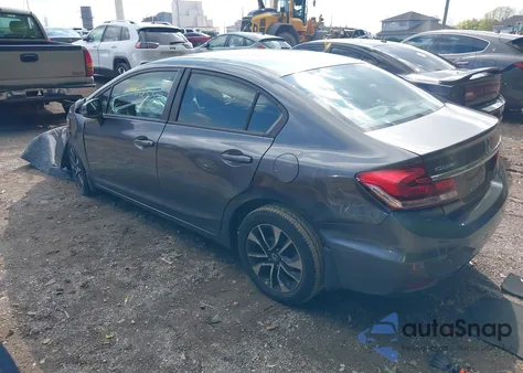 2013 Honda Civic Ex z USA, uszkodzony, nr VIN 19XFB2F89DE013422